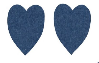 Mid Blue Denim Iron On Elbow / Knee Patches - Image 3
