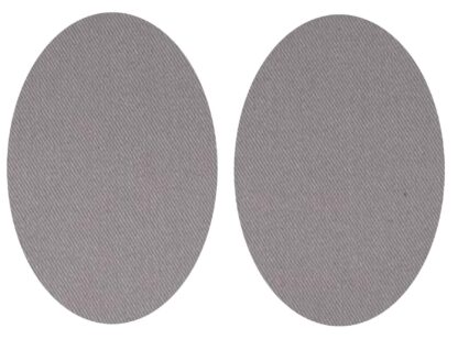 Grey Denim Iron On Elbow / Knee Patches - Image 6