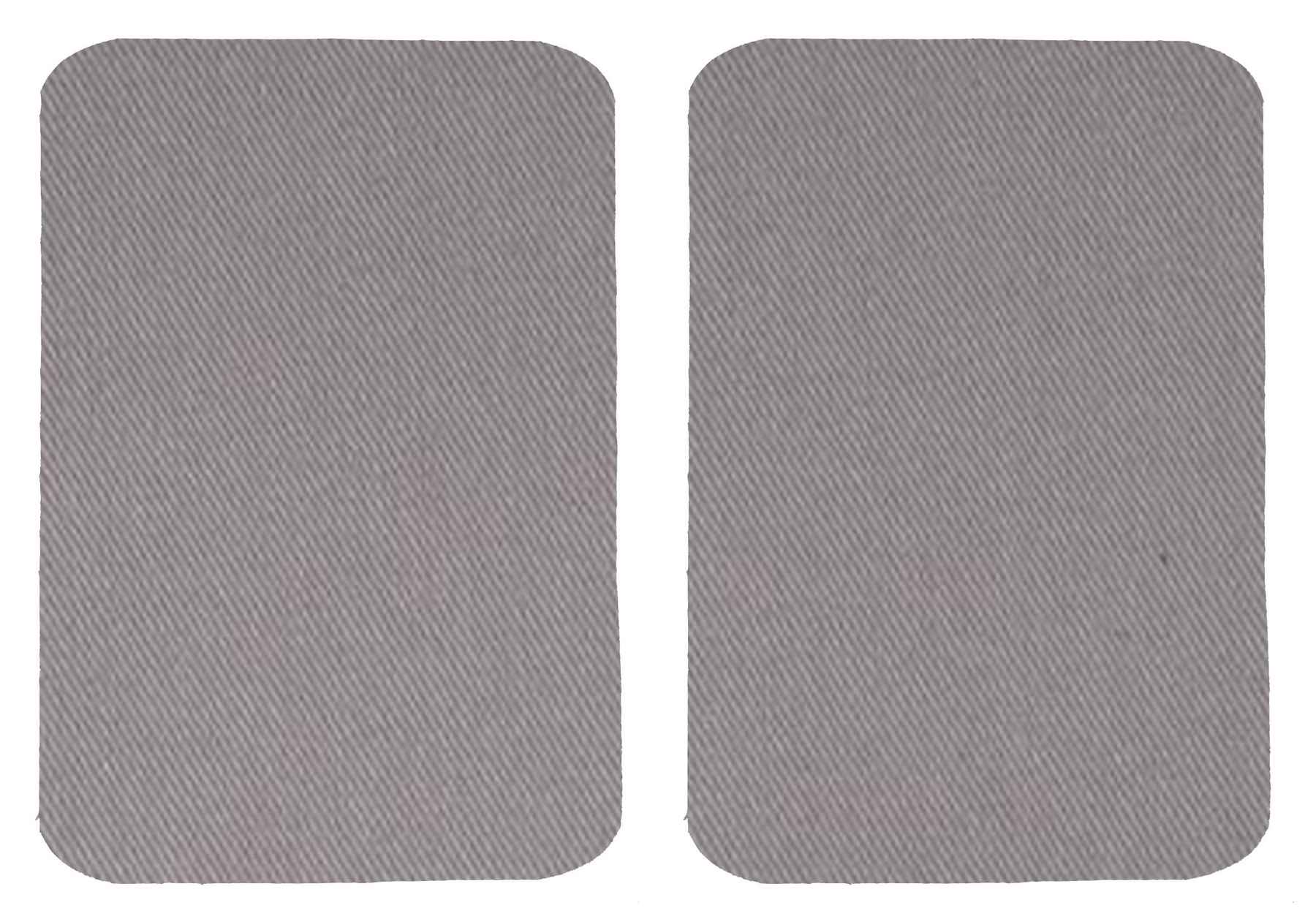 Grey Denim Iron On Elbow / Knee Patches – Vintage Patch