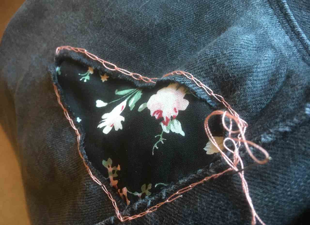 Fix that embarrassing hole in your denim jeans with iron on jeans ...