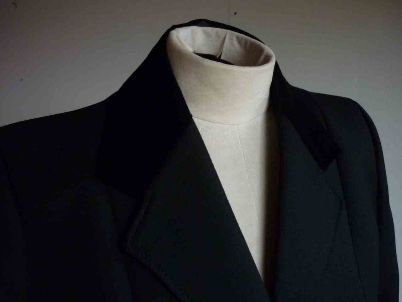 Veste Concours Equitation Caldene – Noire – Taille 38" (poitrine) – Simple Fente