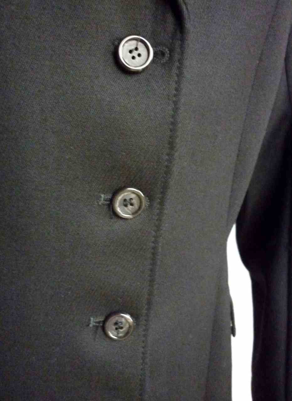 Black Wool AACHEN Riding Show Hunt Jacket by CALDENE Size 38 / UK 14 Immaculate - Image 4
