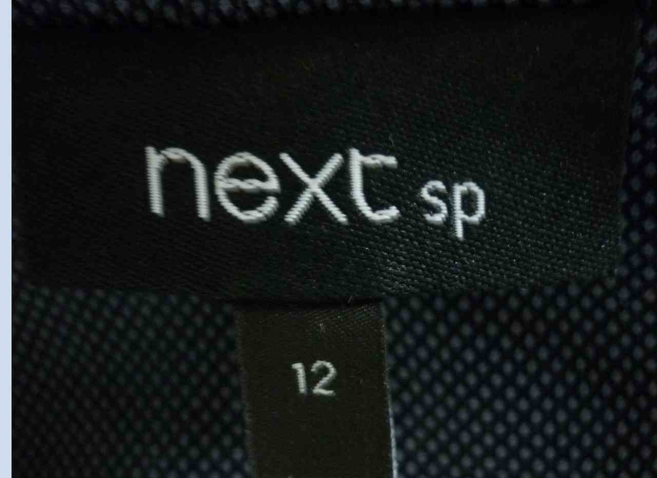 Blue Shift Dress and Jacket Suit NEXT, Size 12/14, Wool Blend, Excellent Condition - Image 12