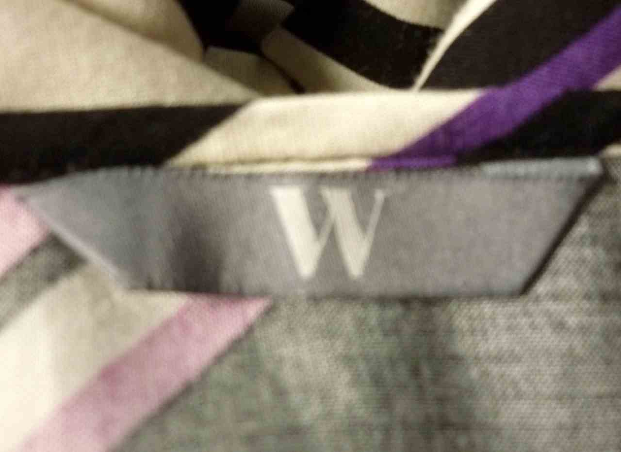 Geometric Print Round Neck Top by BHS W Label, Size UK 12, 3/4 Sleeves, Excellent Condition - Image 6