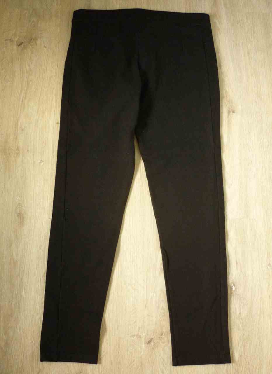 Black Stretch Trousers by M&S, Size UK 12, Narrow Leg, Smart, Excellent Condition - Image 2