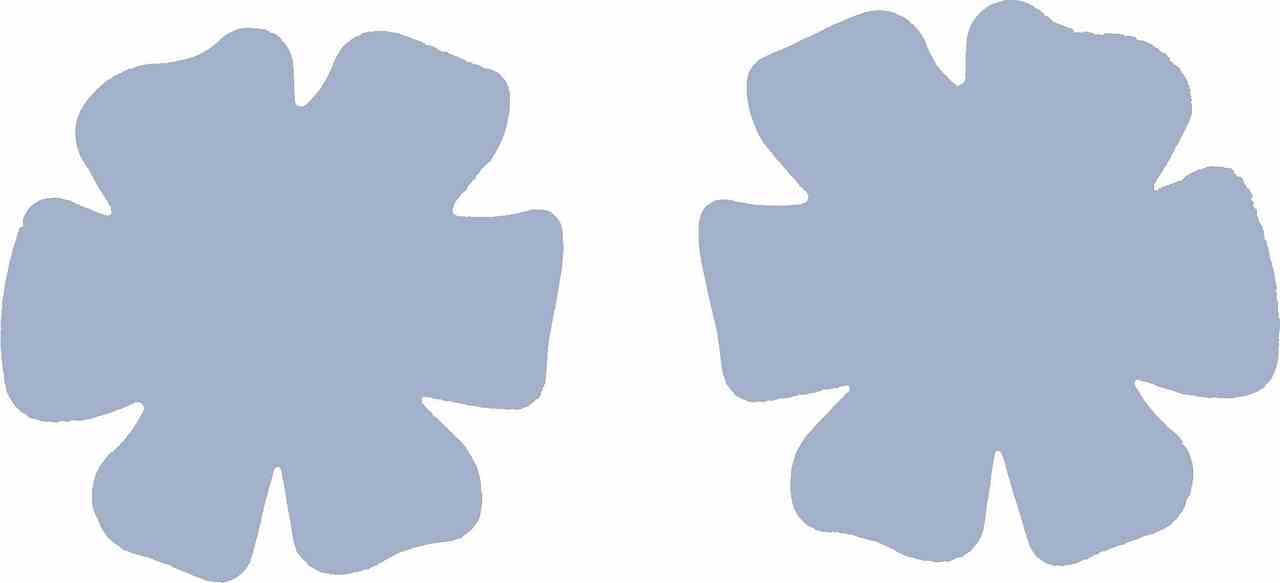 Light Blue Plain Cotton Iron On Elbow / Knee Patches - Image 7