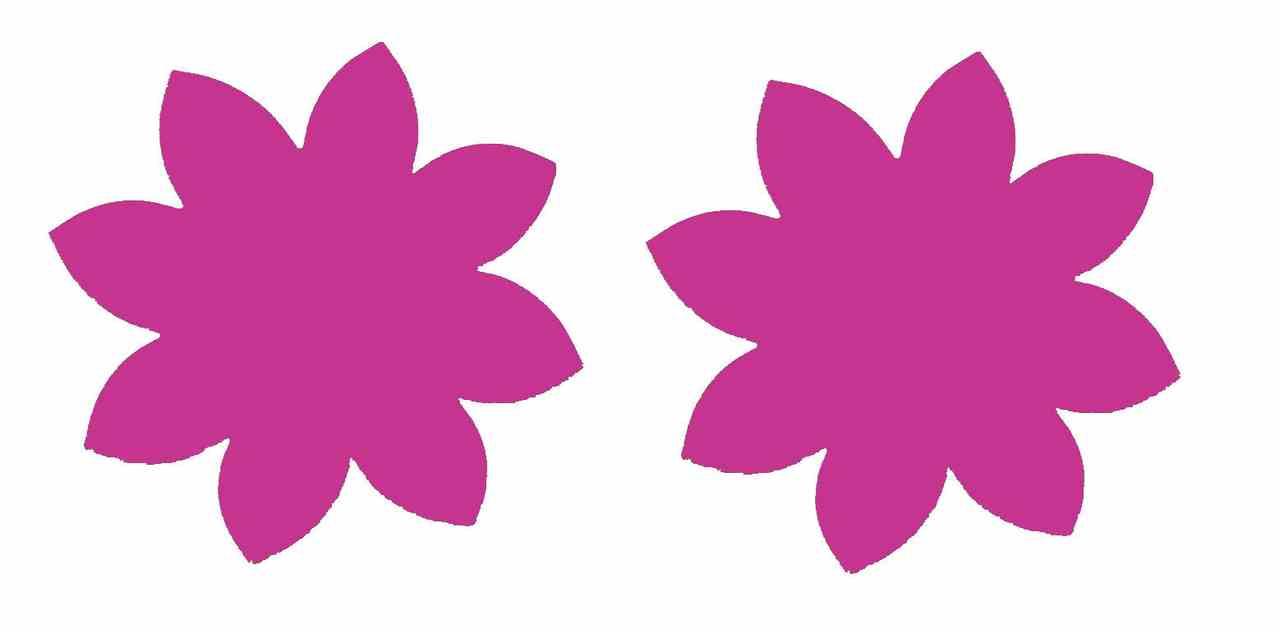 Bright Pink Plain Cotton Iron On Elbow / Knee Patches - Image 6