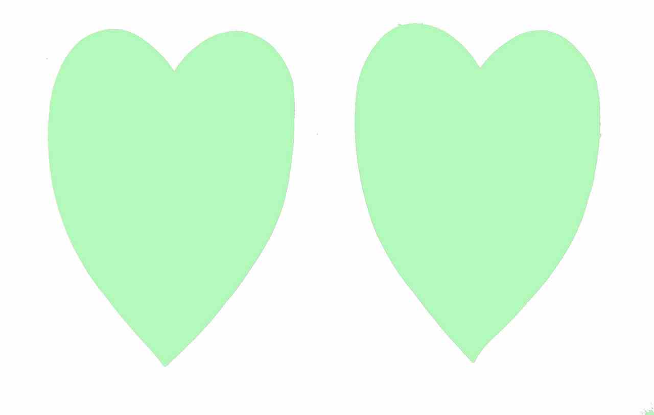 Mint Green Plain Cotton Iron On Elbow / Knee Patches - Image 2