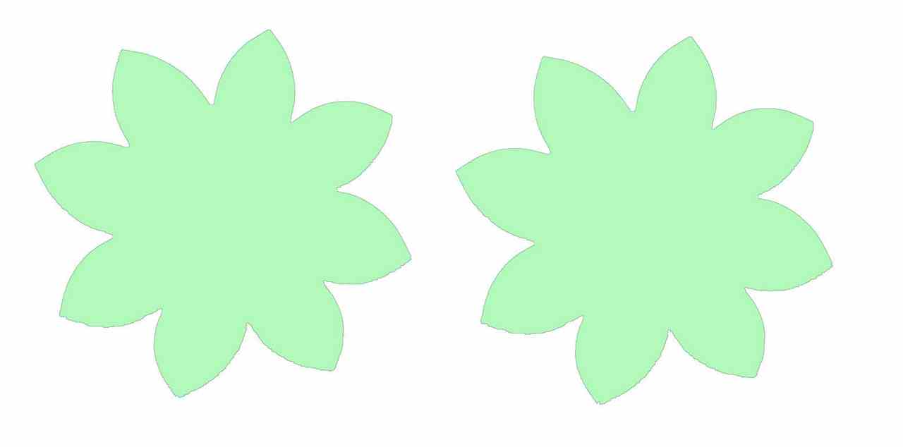 Mint Green Plain Cotton Iron On Elbow / Knee Patches - Image 6