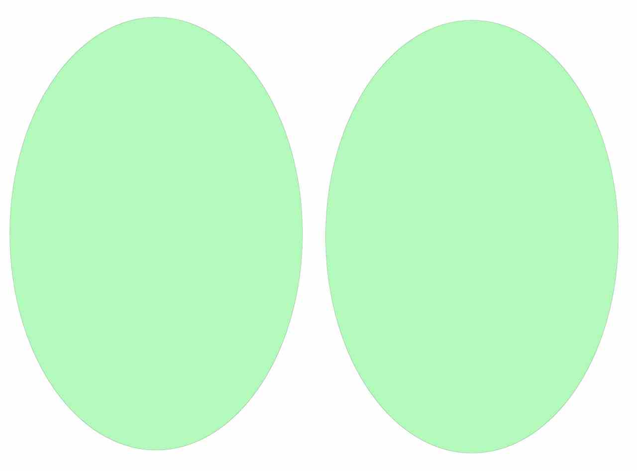 Mint Green Plain Cotton Iron On Elbow / Knee Patches