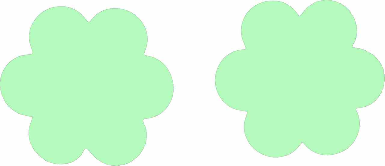 Mint Green Plain Cotton Iron On Elbow / Knee Patches - Image 8