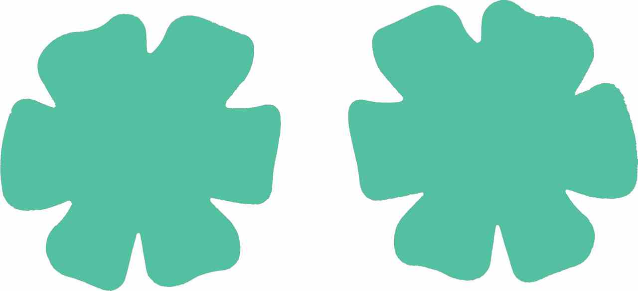 Turquoise Plain Cotton Iron On Elbow / Knee Patches - Image 7