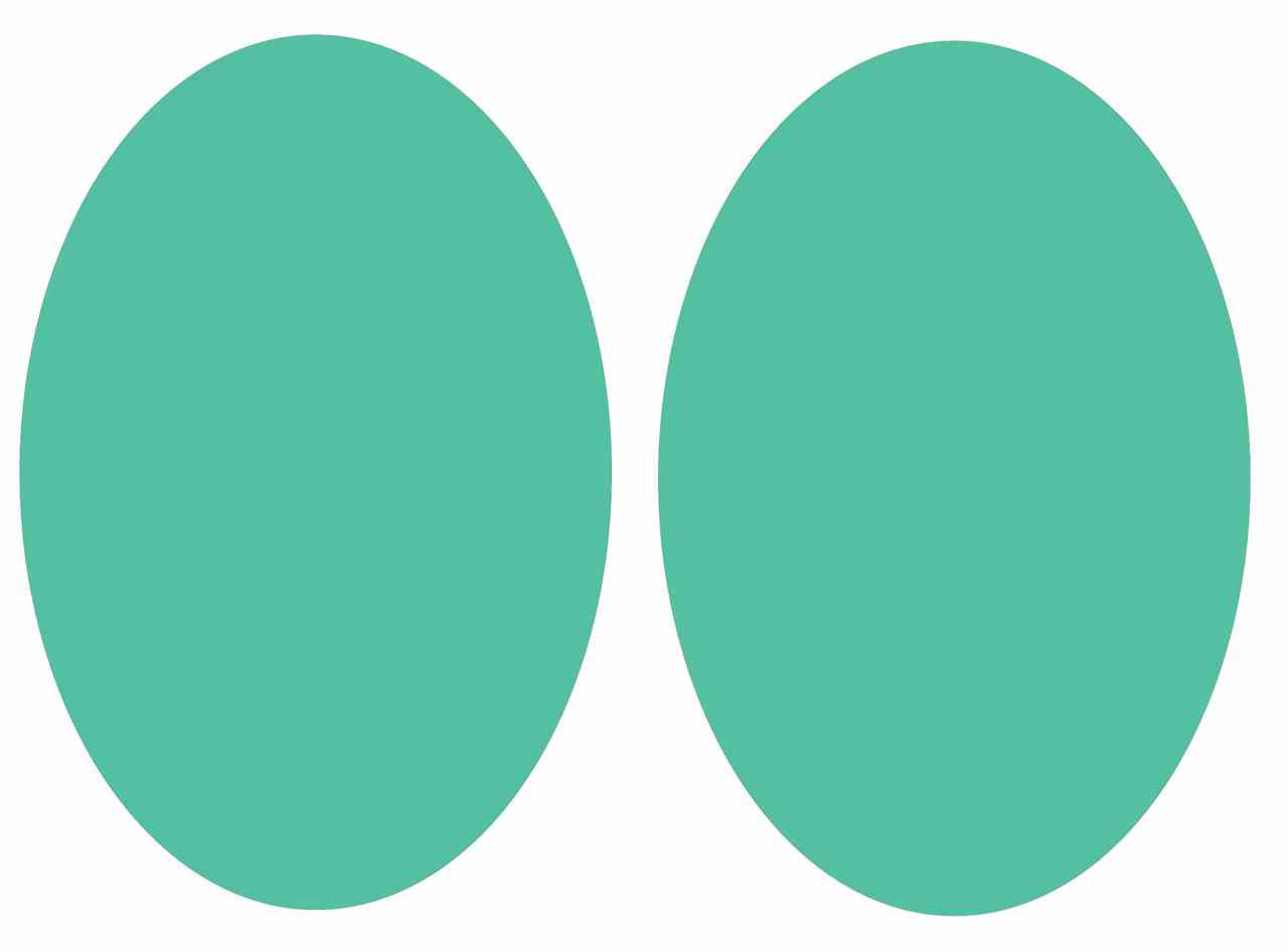 Turquoise Plain Cotton Iron On Elbow / Knee Patches