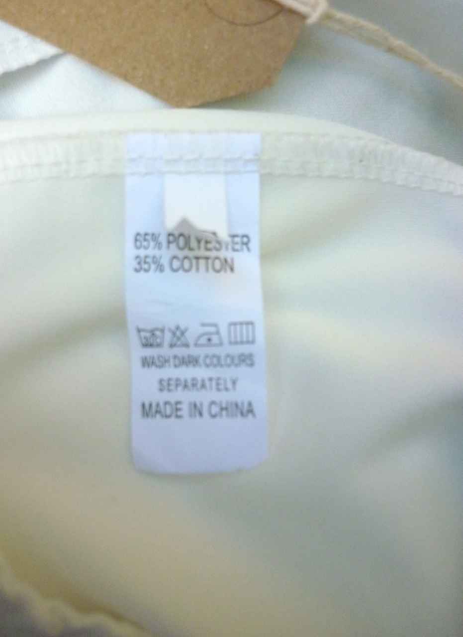 White Sweetheart Neckline Crop Top LABEL REMOVED Size 8 36 Excellent Condition - Image 3