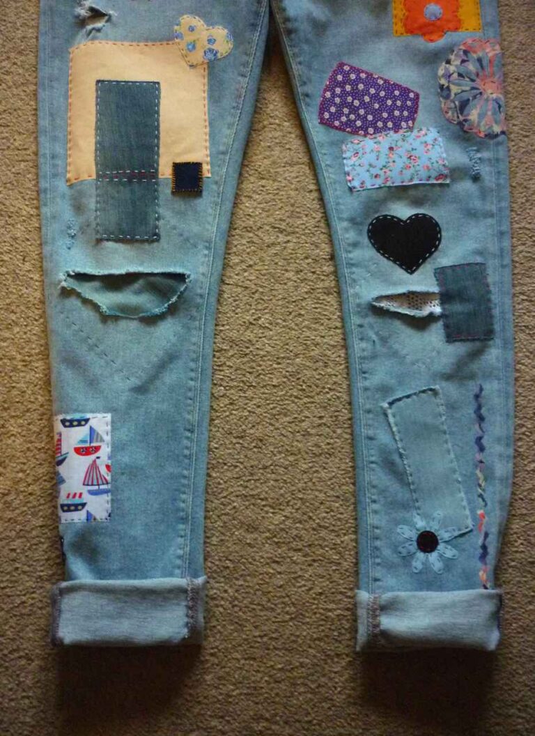 How To - Home & Family: DIY Patch Denim