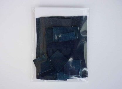 Vintage-Patch Iron & Sew Blue Denim Jeans Fray Edge Patch Kit - Image 11