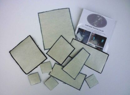 Vintage-Patch Iron & Sew Blue Denim Jeans Fray Edge Patch Kit - Image 8