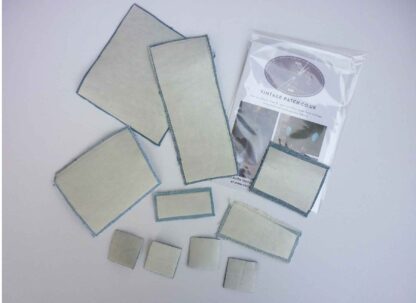 Vintage-Patch Iron & Sew Blue Denim Jeans Fray Edge Patch Kit - Image 5