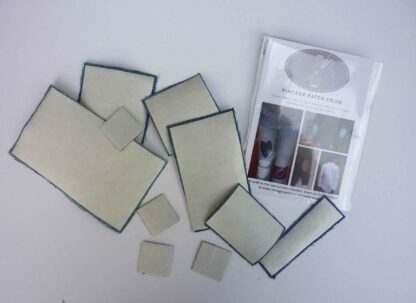 Vintage-Patch Iron & Sew Blue Denim Jeans Fray Edge Patch Kit - Image 10