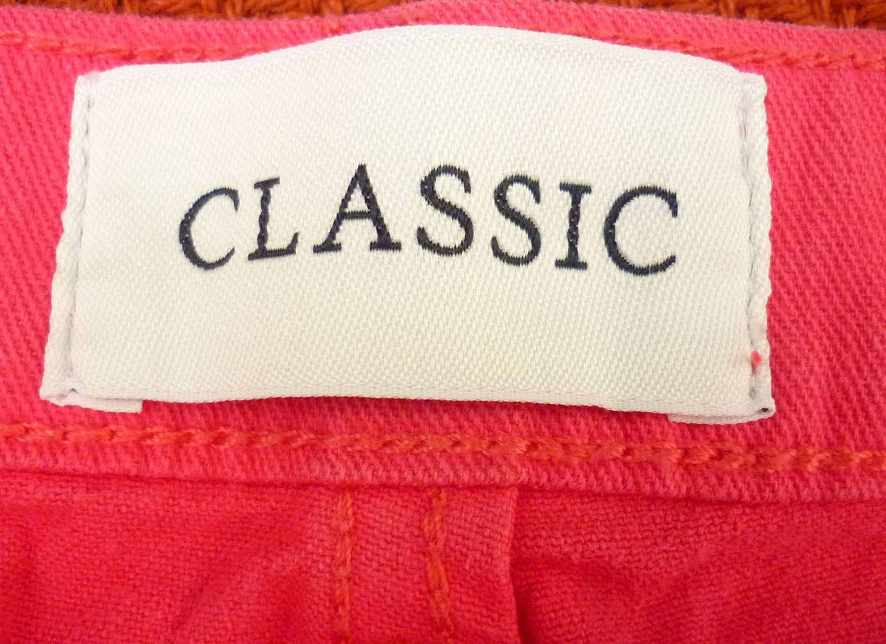 Hot Cerise Pink Stretch Jeans M&S CLASSIC, Narrow Leg UK 18 (46) - Image 4