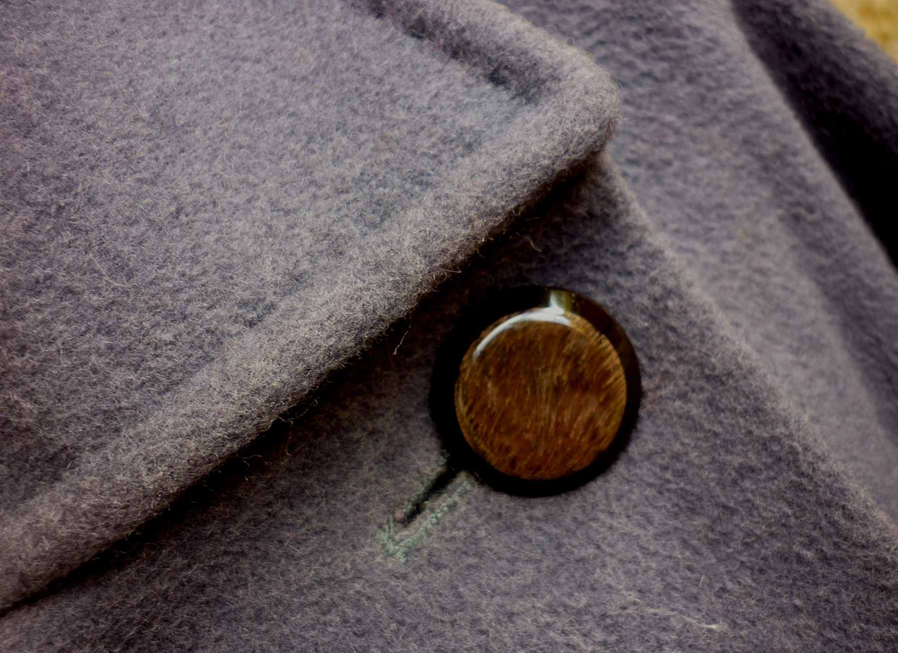 Grey wool angora blend short coat MARKS AND SPENCER size UK12 - Image 7