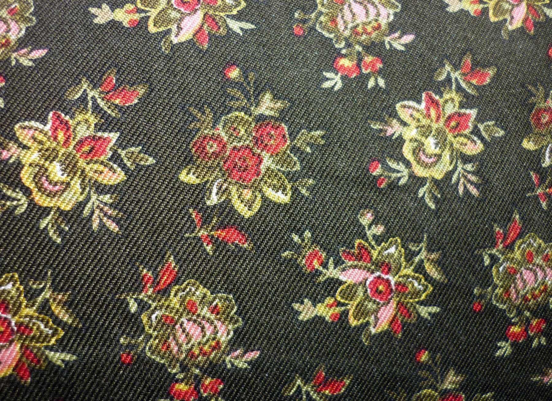 Vintage Green Shirt Dress LAURA ASHLEY Pure Silk Floral Print 1990s Size UK 8 (34) - Image 4