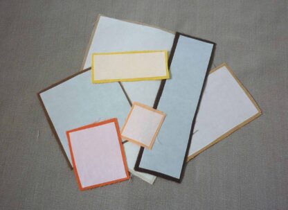 Vintage-Patch Iron & Sew Brown Shades Plain Cotton Fray Edge Patch Kit - Image 3