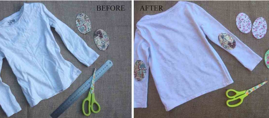 Beige Multi Heart before and after